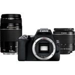 Canon EOS 250D + 18-55mm + 75-300mm