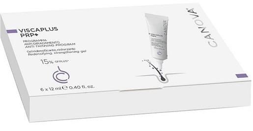 Canova Viscaplus PRP+Programma Anti Diradamento Gel 6 tubi