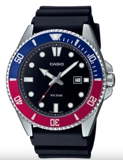 Casio MDV-107 Rosso/Blu