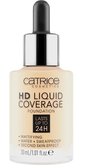 Catrice HD Liquid Coverage Fondotinta 005 Ivory Beige