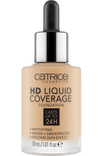 Catrice HD Liquid Coverage Fondotinta 036 Hazelnut Beige