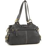 Catwalk Collection Handbags Nicole Borsa a Spalla Nero