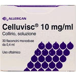 Allergan Celluvisc collirio 10mg/m 30 fiale 0.4ml
