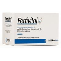 Cetra Pharma Fertivital 15 flaconi