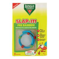 Perrigo Jungle Formula Slap-It Braccialetto Anti-Zanzare per Bambini+ 2 Ricariche