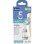 Chicco Biberon Perfect 5 0m+ silicone Beige 150ml