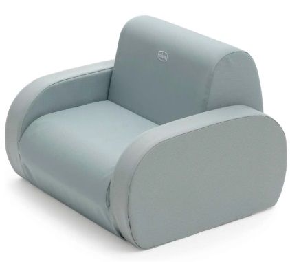 Poltroncina Per Bambini In Schiuma – Gialla, 52x50x39 Cm, Con Maniglia, Fodera Sfoderabile E Lavabile, Dai 2 Ai 6 Anni