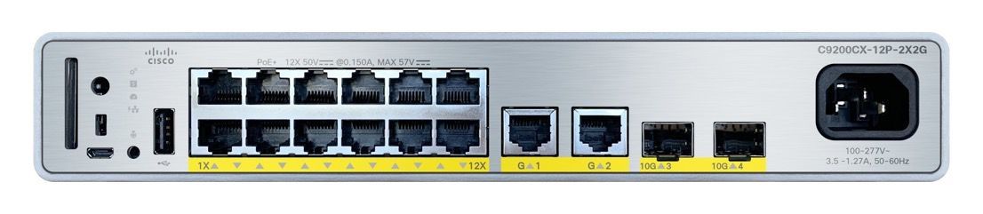Cisco Catalyst C9200CX C9200CX-12P-2X2G-E