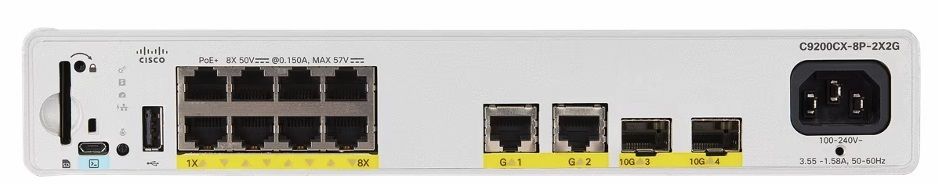 Cisco Catalyst C9200CX C9200CX-8P-2X2G-E
