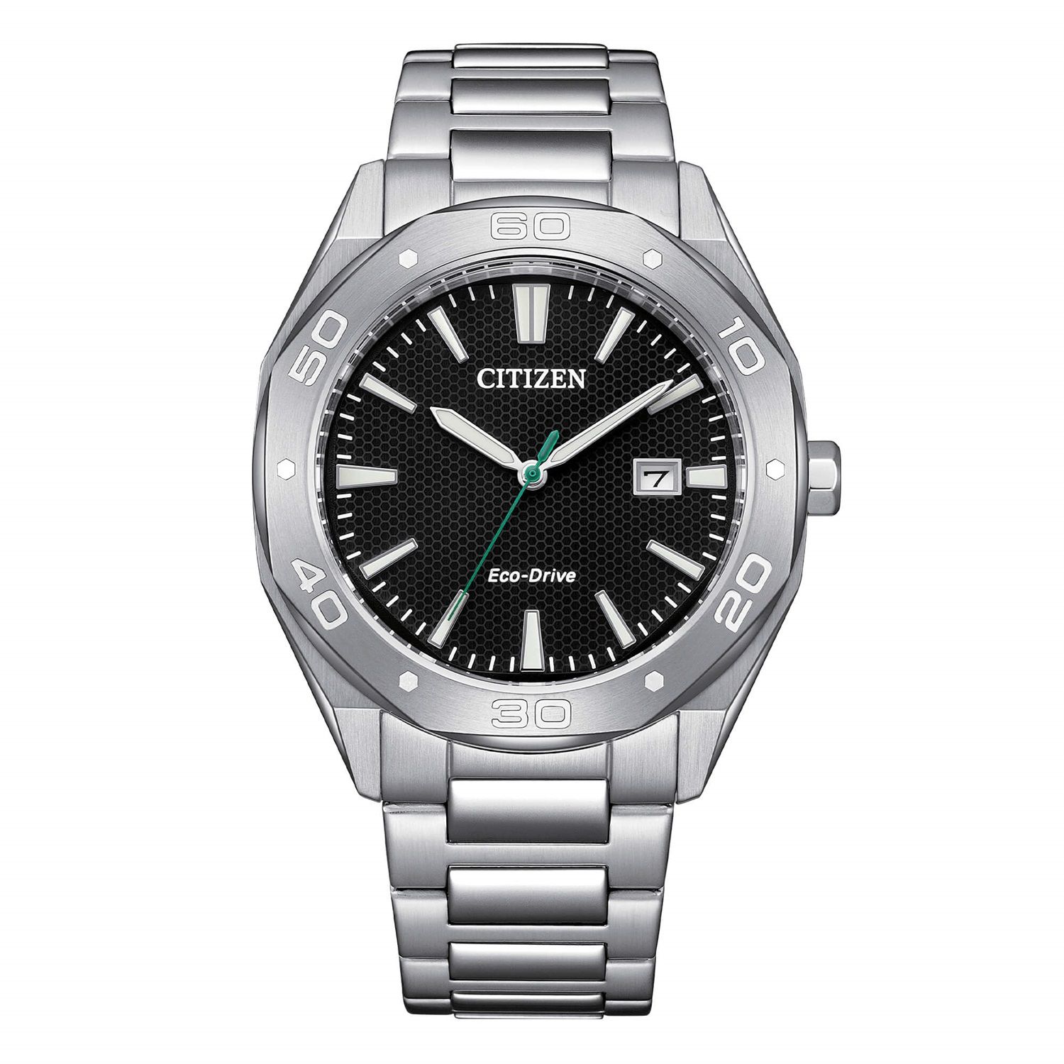 CITIZEN 32025925 Orologio analogico automatico da uomo, Argento, misura unica, Cinturino