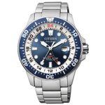 Citizen Diver's Eco Drive GMT Super Titanio BJ7111-86L