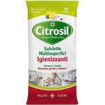Citrosil Salviette Multisuperfici Igienizzanti 40 pezzi Limone