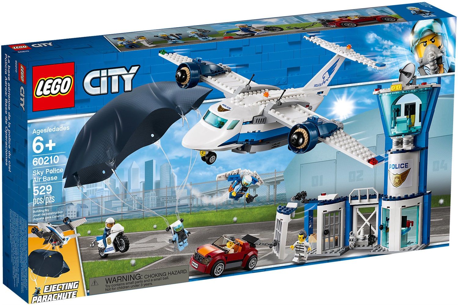 LEGO CITY INSEGUIMENTO SULL'ELICOTTERO DELLA POLIZIA - 60243