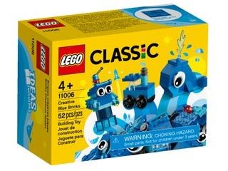 Lego Classic 11006 Mattoncini blu creativi