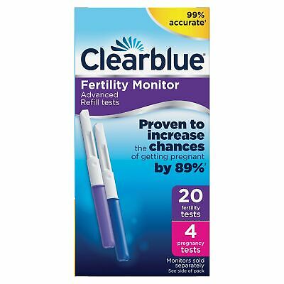 Clearblue Monitor di Fertilità Avanzato Refill 20 pezzi