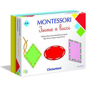 Clementoni Montessori - Forme e Lacci