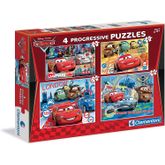 Clementoni Progressive Puzzle 20+60+100+180 pezzi