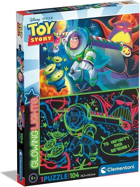 Clementoni Puzzle Fluorescente 104 pezzi