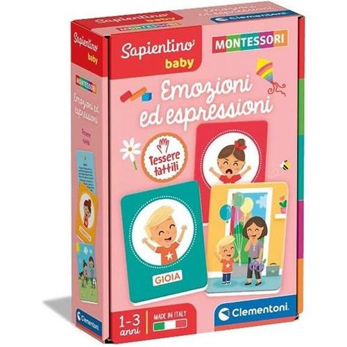 Clementoni Sapientino Baby Montessori - Emozioni ed Espressioni