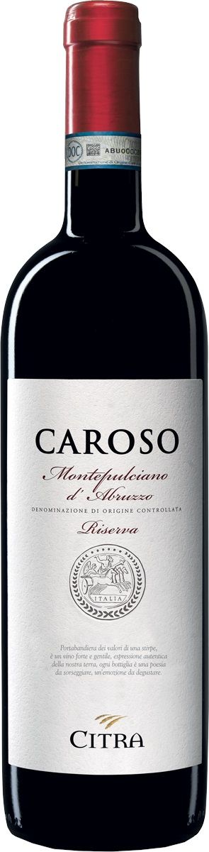 Codice Citra Caroso Montepulciano d'Abruzzo DOC Riserva Bottiglia 0.75L