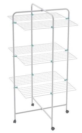 Filo Stendibiancheria Retrattile Da Parete 5 M - In Acciaio Inox, Per Interni/Esterni - 2