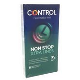 Control Non Stop Xtra Lines (6 pz)