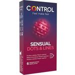 Control Sensual Dots & Lines 6 pz