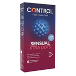 Control Sensual Xtra Dots 6 pz
