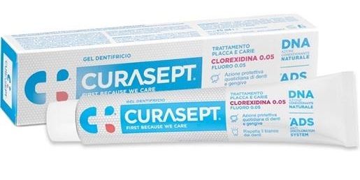 Curasept ADS DNA Trattamento Placca e Carie Gel Dentifricio 75ml