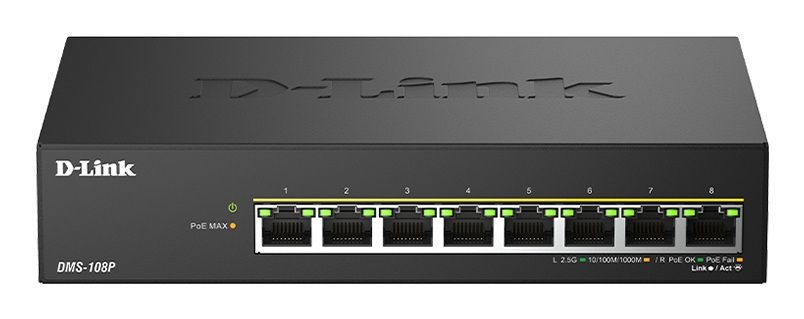D-Link DMS-108P Nero