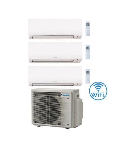 Daikin Comfora trial split 7000+7000+7000 btu
