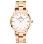 Daniel Wellington Iconic Link 36MM Bianco/Oro Rosa