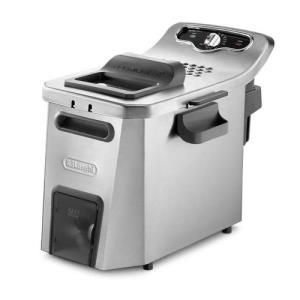 Friggitrice Con Oblò Friteuse - DELONGHI - FS6035 - 2,4 L - 1700 W - 41,5 X 29 X 26 Cm - Gris - Electroménager Friggitrice 2.4 Litri