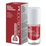 Dermovitamina Micoblock 3 In 1 Smalto Idratante e Traspirante Rosso mattone
