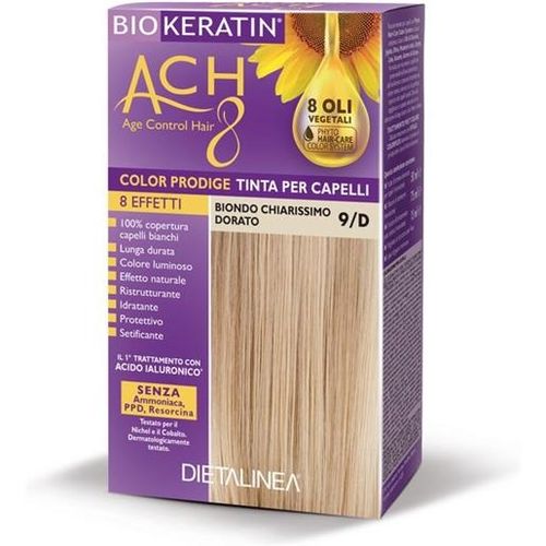 Dietalinea Biokeratin ACH8 Color Prodige 9/D Biondo Chiarissimo Dorato