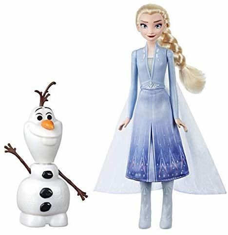 Disney Frozen 2 Fashion Doll con Olaf interattivi Elsa