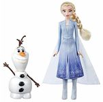 Disney Frozen 2 Fashion Doll con Olaf interattivi Elsa