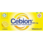 Dompé Cebion 500mg 20 compresse masticabili limone