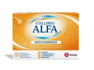 Dompé Collirio alfa antistaminico 10 contenitori monodose