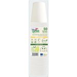 Dopla Bicchieri di carta compostabili 50 pezzi 180ml