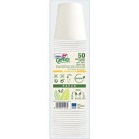 Dopla Bicchieri di carta da caffè compostabili 100ml 50pezzi