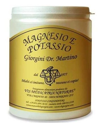 Dr. Giorgini Magnesio e Potassio Polvere 360g