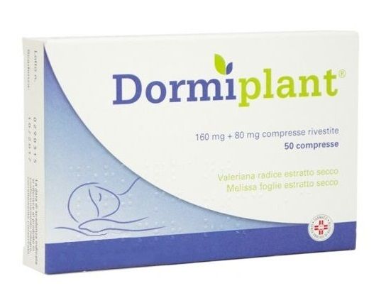 Schwabe Pharma Dormiplant 160mg+80mg 50 compresse rivestite