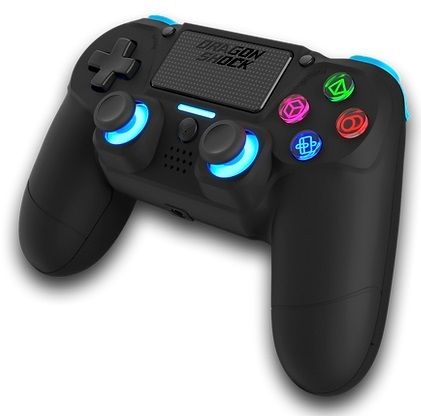 Dragonshock Mizar Wireless Controller per PS4 Nero