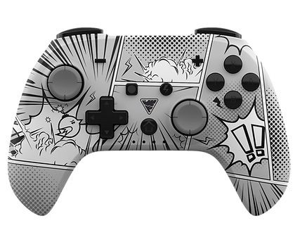 Dragonshock PopTop Compact Wireless Controller per Switch Manga Style