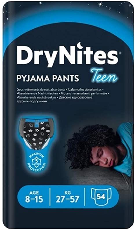Drynites Pyjama Pants 8-15 Anni 9 pezzi