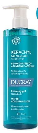 Ducray Keracnyl Gel Detergente 400ml