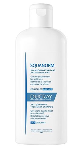 Ducray Squanorm Shampoo Forfora Grassa 200ml