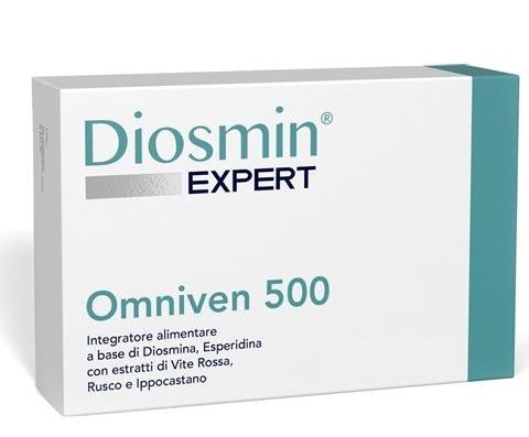 Dulàc Farmaceutici Diosmin Expert Omniven 500 Compresse 80 compresse