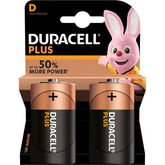 Duracell Plus D (2 pz)